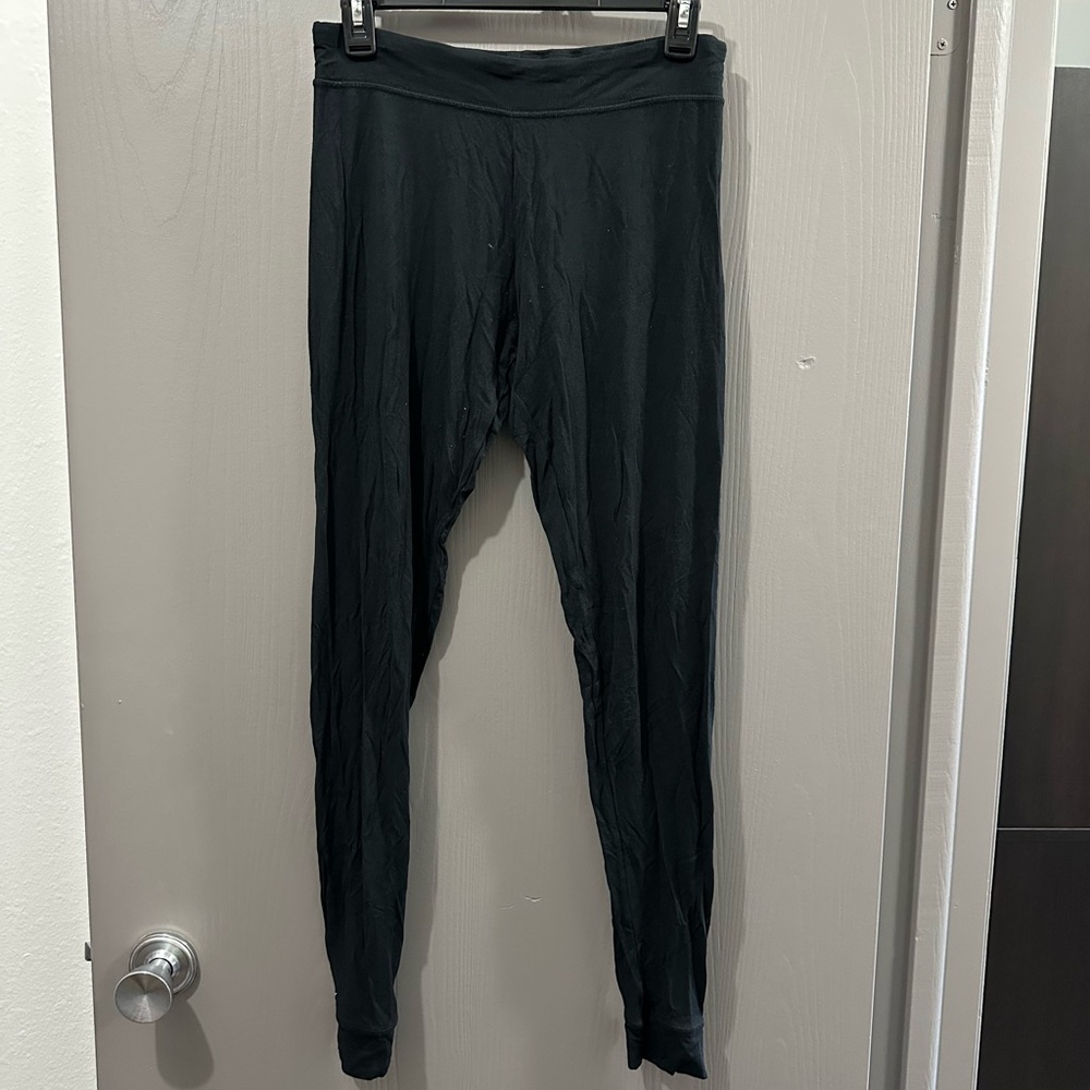 Cuddl Duds Black Leggings